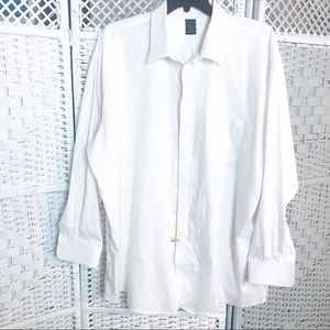 Joseph & Feiss White Classic Fit Non-Iron Dress Sh